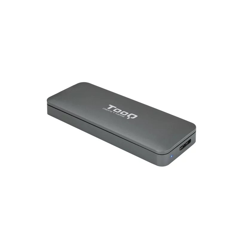 Kontrolsat - TooQ External Box - For SSD - M.2 - SATA - Gray - TQE-2281G