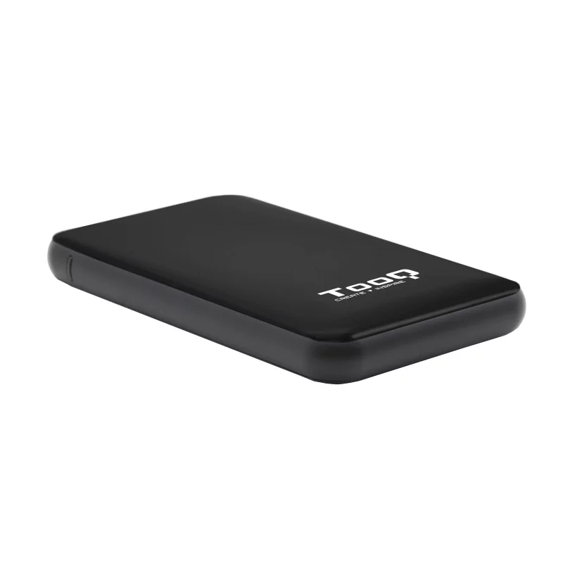 Kontrolsat - TooQ External Box - For Hard Drives - 2.5" - SATA I/II/III - USB 3.1 - Black - TQE-2528B