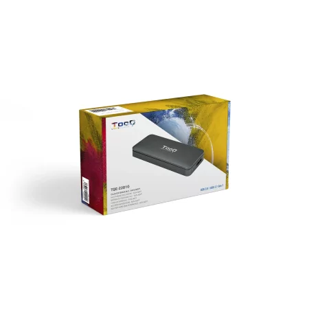 Kontrolsat - TooQ External Box - For SSD - M.2 - SATA - Gray - TQE-2281G