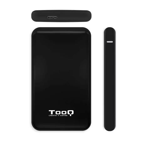 Kontrolsat - Caixa Externa TooQ - P/ Discos Rígidos - 2.5" - SATA I/II/III - USB 3.1 - Preto - TQE-2528B Kontrolsat - Caixa Externa TooQ - P/ Discos Rígidos - 2.5" - SATA I/II/III - USB 3.1 - Preto - TQE-2528B