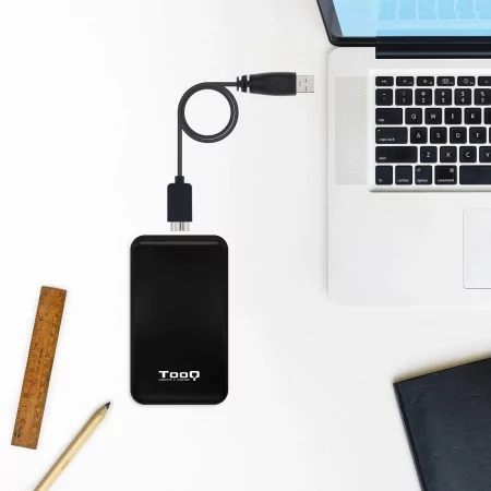 Kontrolsat - Caixa Externa TooQ - P/ Discos Rígidos - 2.5" - SATA I/II/III - USB 3.1 - Preto - TQE-2528B Kontrolsat - Caixa Externa TooQ - P/ Discos Rígidos - 2.5" - SATA I/II/III - USB 3.1 - Preto - TQE-2528B