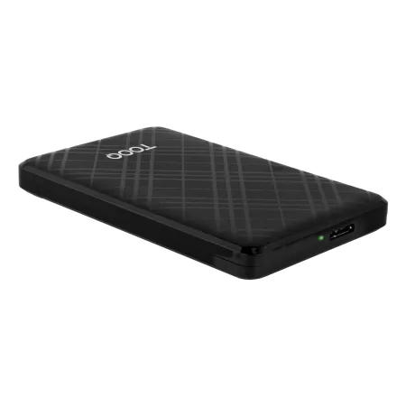 Kontrolsat - TooQ External Box - For Discs - 2.5" - HDD/SSD - Black - TQE-2500B