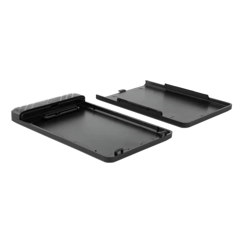Kontrolsat - TooQ External Box - For Discs - 2.5" - HDD/SSD - Black - TQE-2500B