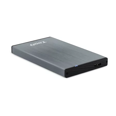 Kontrolsat - Caixa Externa TooQ - P/ Discos - 2,5" - HDD/SSD - Cinza - TQE-2527G