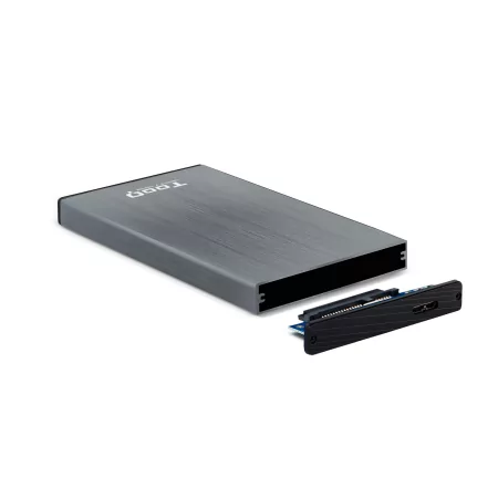 Kontrolsat - TooQ External Box - For Discs - 2.5" - HDD/SSD - TQE-2527G