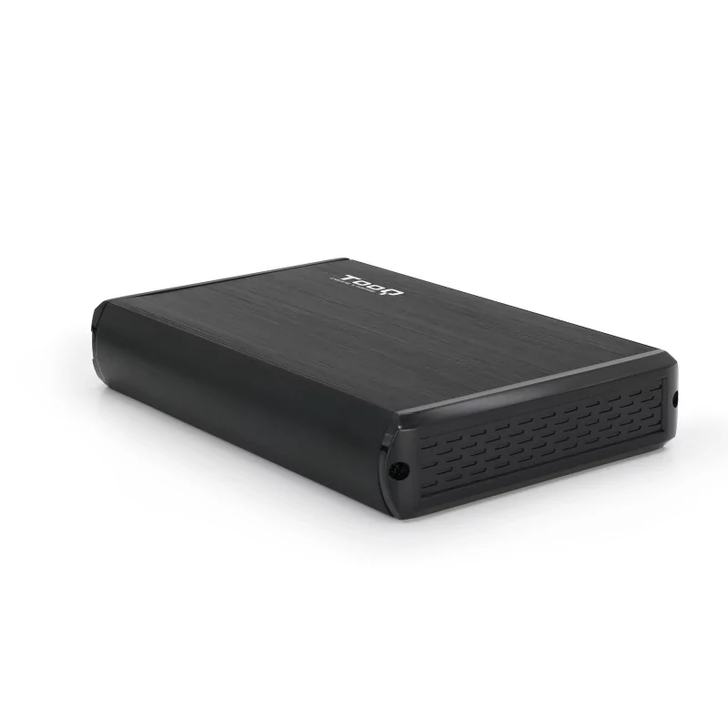 Kontrolsat - TooQ External Box - For Hard Drives - 3.5" SATA - USB 2.0 - Black - TQE-3509B