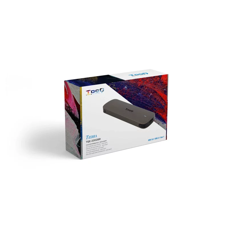 Kontrolsat - Caixa Externa TooQ - SSD - Castanha - TQE-2202BR