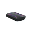 Kontrolsat - TooQ External Box - HDD/SSD - 2.5" - Black - RGB - TQE-2599RGB