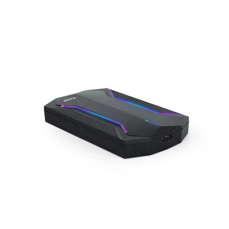 Kontrolsat - TooQ External Box - HDD/SSD - 2.5" - Black - RGB - TQE-2599RGB Kontrolsat - TooQ External Box - HDD/SSD - 2.5" - Black - RGB - TQE-2599RGB