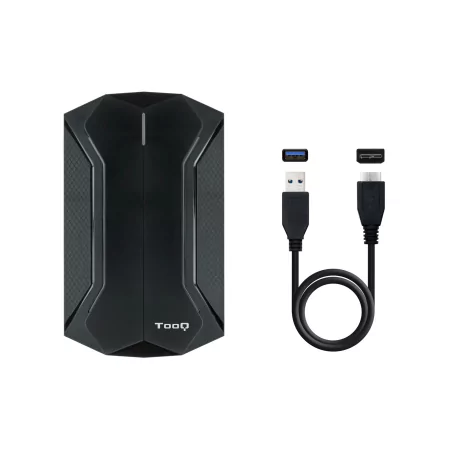 Kontrolsat - TooQ External Box - HDD/SSD - 2.5" - Black - RGB - TQE-2599RGB Kontrolsat - TooQ External Box - HDD/SSD - 2.5" - Black - RGB - TQE-2599RGB