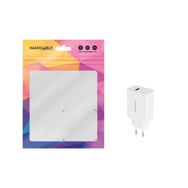 Kontrolsat - Nanocable USB charger - 5V - White - 10.10.2003