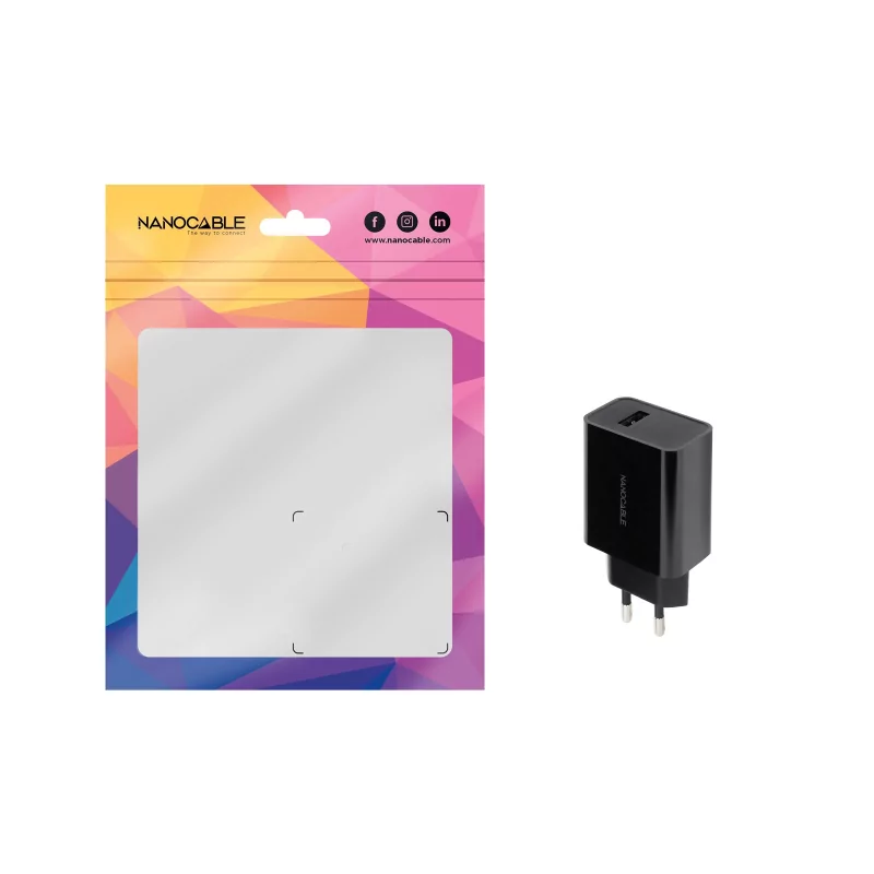 Kontrolsat - TooQ USB Charger - 5V - Black - 10.10.2004