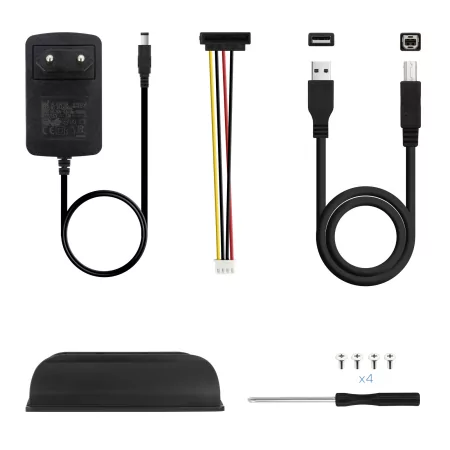 Kontrolsat - Caixa Externa TooQ - P/ Discos Rígidos - 3.5" - SATA - TQE-3520B