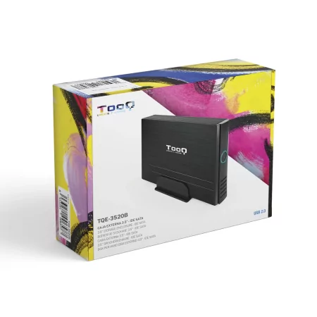 Kontrolsat - Caixa Externa TooQ - P/ Discos Rígidos - 3.5" - SATA - TQE-3520B