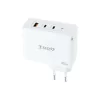 TooQ Wall Charger - GaN - 100W - White - TQWC-GANQC2PD100W