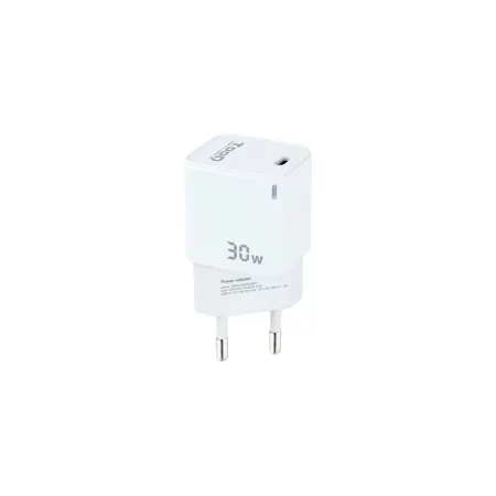 Kontrolsat - TooQ Wall Charger - GaN - 30W - White - TQWC-GANPD30WT