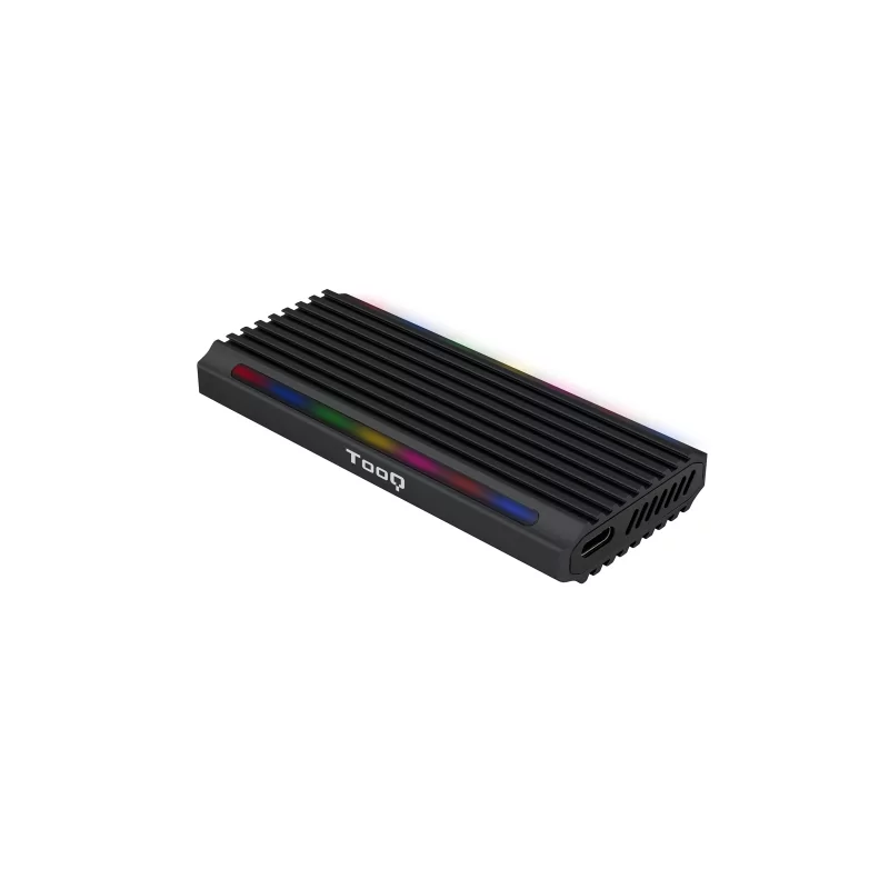 Kontrolsat - Caixa Externa TooQ - SSD - RGB - Preto - TQE-2222B