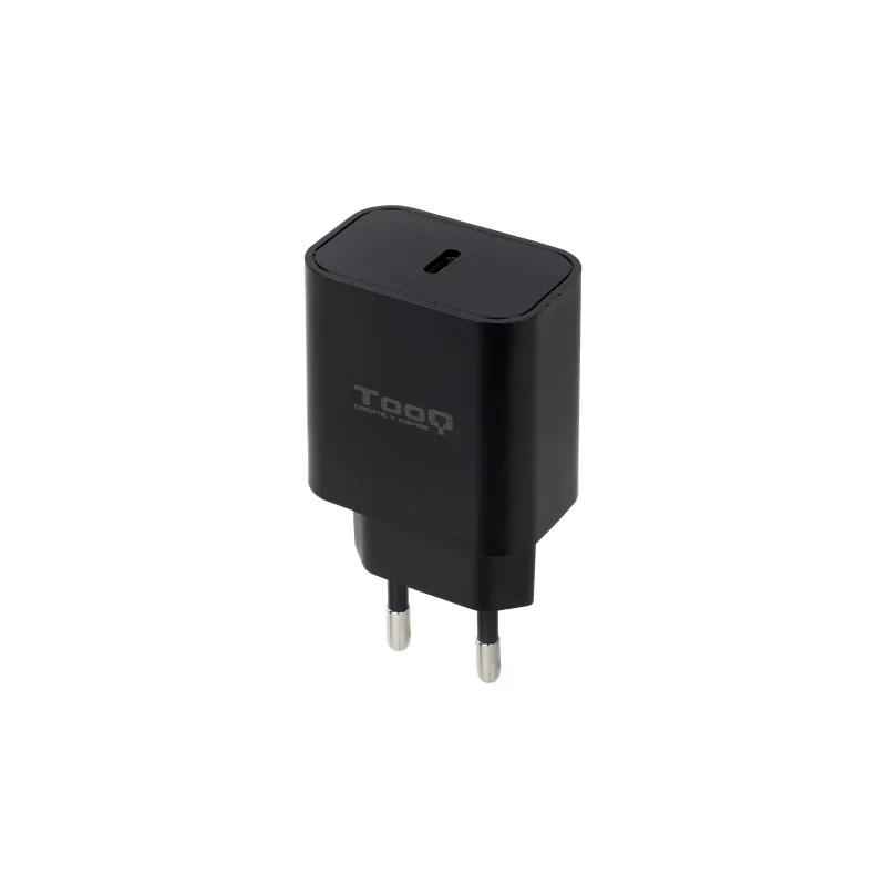 Kontrolsat - TooQ Charger - USB-C - 20W - Black - TQWC-PDUSBC20B