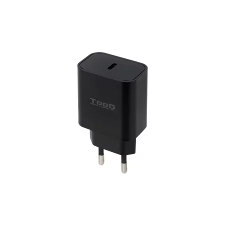 Kontrolsat - TooQ Charger - USB-C - 20W - Black - TQWC-PDUSBC20B