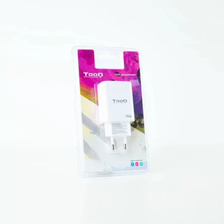 Kontrolsat - Carregador TooQ - USB-C/PD - 45W - Branco - TQWC-GANQCPD45WT