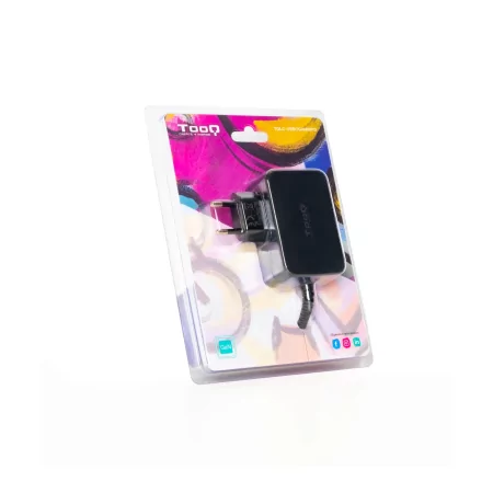 Kontrolsat - TooQ USB-C Charger - 65W - For Laptop - Black - TQLC-USBCGAN65PD