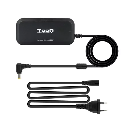 Kontrolsat - TooQ Charger - For Laptop - Universal - 90W - USB 2.0 - TQLC-90BS02M