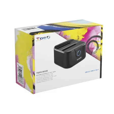 Kontrolsat - Docking station para discos rígido stooq tqds-802b