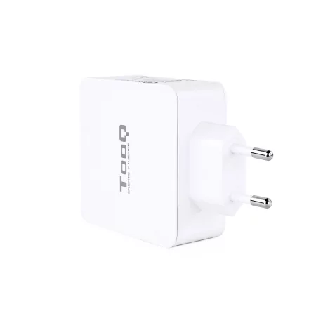 Kontrolsat - Carregador Duplo TooQ - USB-C PD + porta USB A QC3.0 - 48W - Branco - TQWC-2SC03WT Kontrolsat - Carregador Duplo TooQ - USB-C PD + porta USB A QC3.0 - 48W - Branco - TQWC-2SC03WT