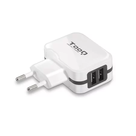 Kontrolsat - TooQ USB Charger - White - TQWC-1S02WT Kontrolsat - TooQ USB Charger - White - TQWC-1S02WT