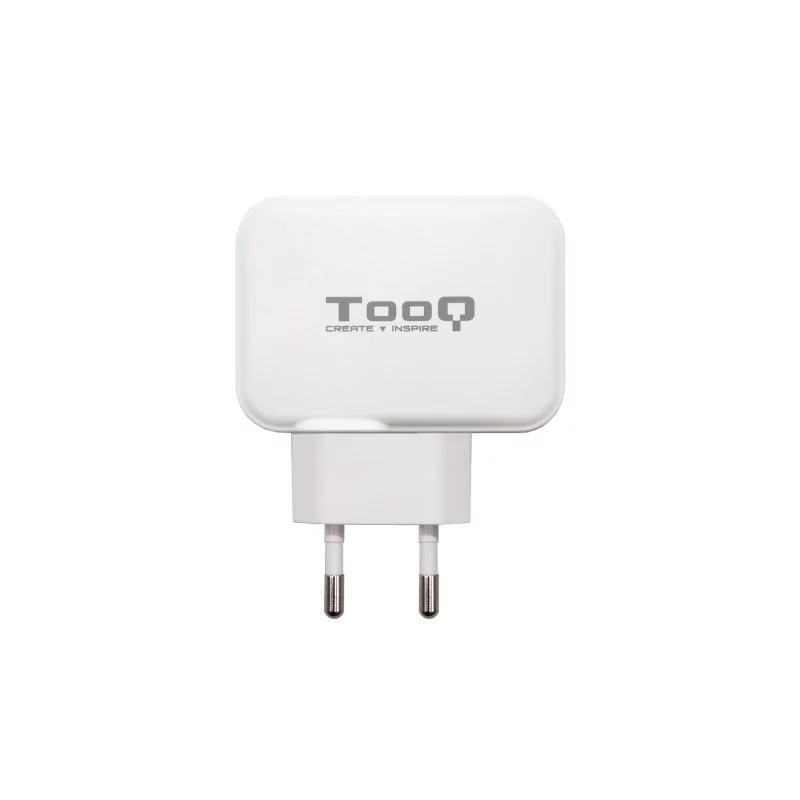 Kontrolsat - TooQ Dual Charger - USB-C - 27W - White - TQWC-2SC02WT