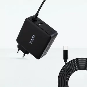 Kontrolsat - Carregador USB-C TooQ - Preto - TQLC-USBC90PD
