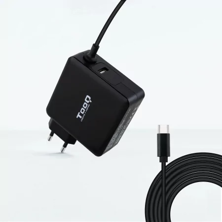 Kontrolsat - TooQ USB-C Charger - Black - TQLC-USBC65PD Kontrolsat - TooQ USB-C Charger - Black - TQLC-USBC65PD