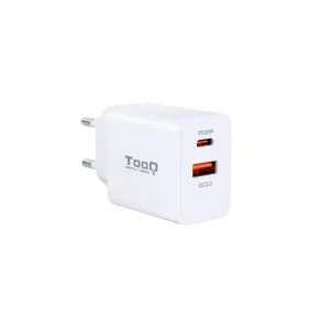 Kontrolsat - TooQ USB Charger - White - 100-240V - TQWC-2SC04WT