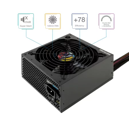 Kontrolsat - TooQ Power Supply - ATX 750W - TQAPOLO-750SP Kontrolsat - TooQ Power Supply - ATX 750W - TQAPOLO-750SP