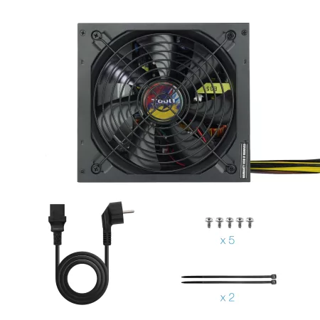 Kontrolsat - Fonte de Alimentação TooQ - ATX 700W - TQAPOLO-700SP Kontrolsat - Fonte de Alimentação TooQ - ATX 700W - TQAPOLO-700SP