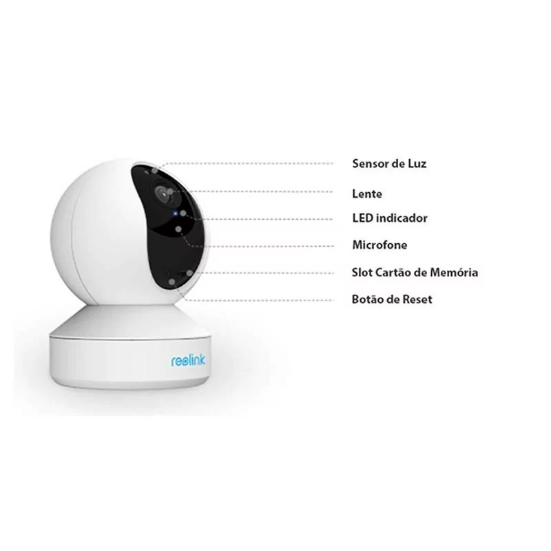 Reolink E1 Home Security Camera - Rotating 355º - HD