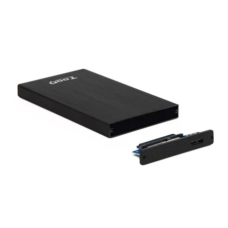 Kontrolsat - TooQ External Box - For HDD/SSD Disks - 2.5" - Black - TQE-2527B