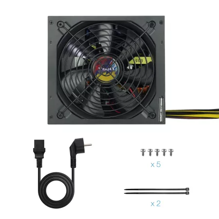 Kontrolsat - Fonte de Alimentação TooQ - ATX 600W - PFC - TQAPOLO-600SP Kontrolsat - Fonte de Alimentação TooQ - ATX 600W - PFC - TQAPOLO-600SP