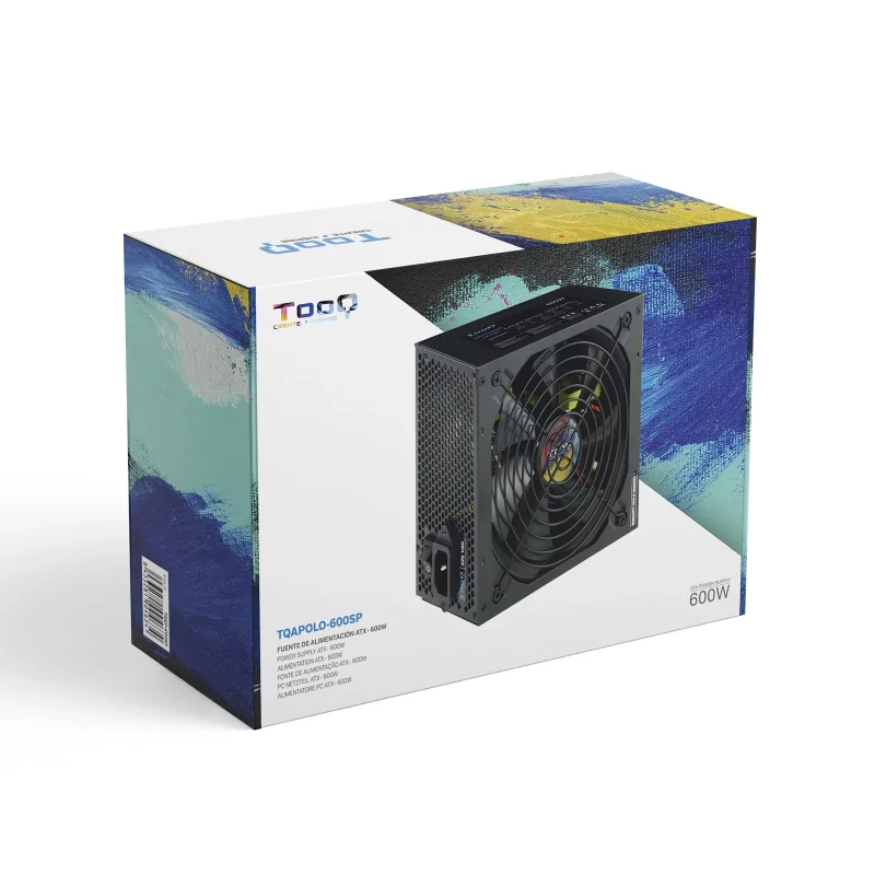 Kontrolsat - Fonte de Alimentação TooQ - ATX 600W - PFC - TQAPOLO-600SP