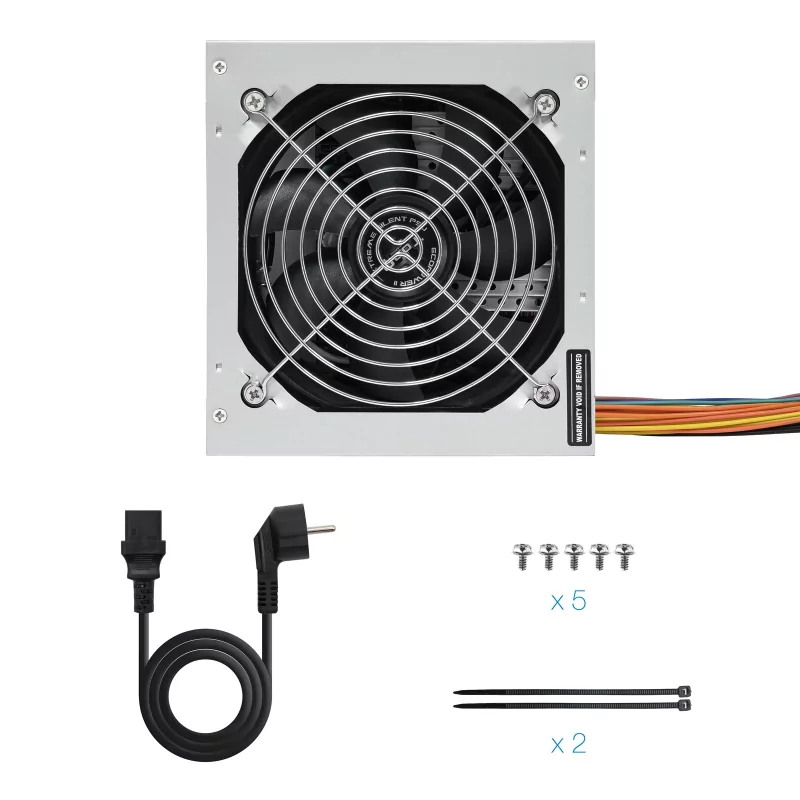 Kontrolsat - TooQ Power Supply - Ecopower II - ATX 500W - TQEP-500SSE
