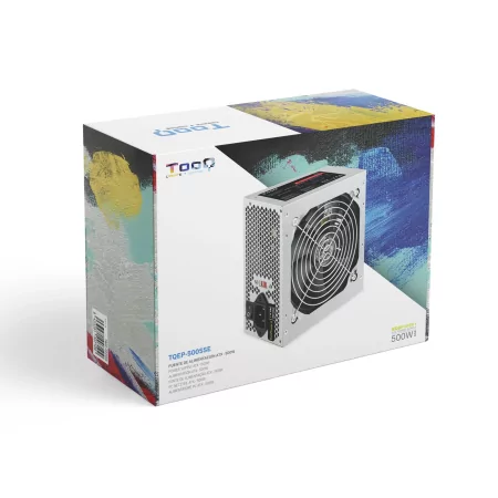 Kontrolsat - TooQ Power Supply - Ecopower II - ATX 500W - TQEP-500SSE Kontrolsat - TooQ Power Supply - Ecopower II - ATX 500W - TQEP-500SSE