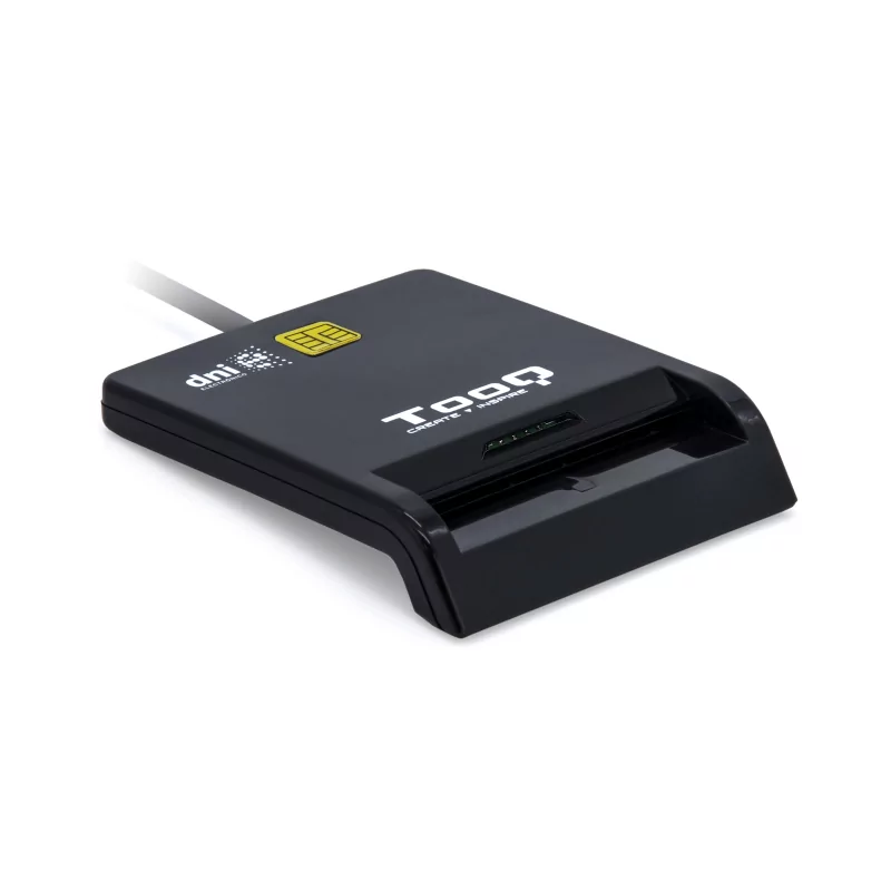Kontrolsat - TooQ Card Reader - DNIe SIM DNIe SIM USB-C - Black - TQR-211B