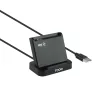TooQ Card Reader - DNIe VISION USB 2.0 - Black - TQR-220B