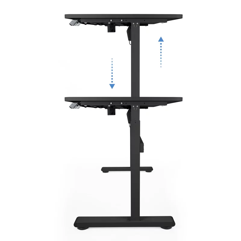 Kontrolsat - TooQ Adjustable Electric Desk - Black - ATLAS - TQESSD01-BK