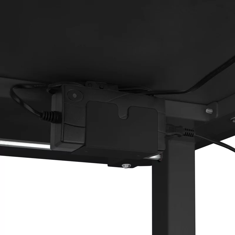 Kontrolsat - TooQ Adjustable Electric Desk - Black - ATLAS - TQESSD01-BK