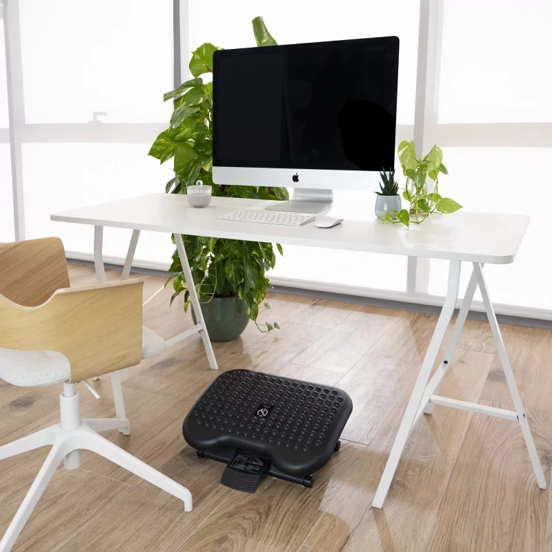 Kontrolsat - TooQ Footrest - Adjustable - Black - TQFR0603-B