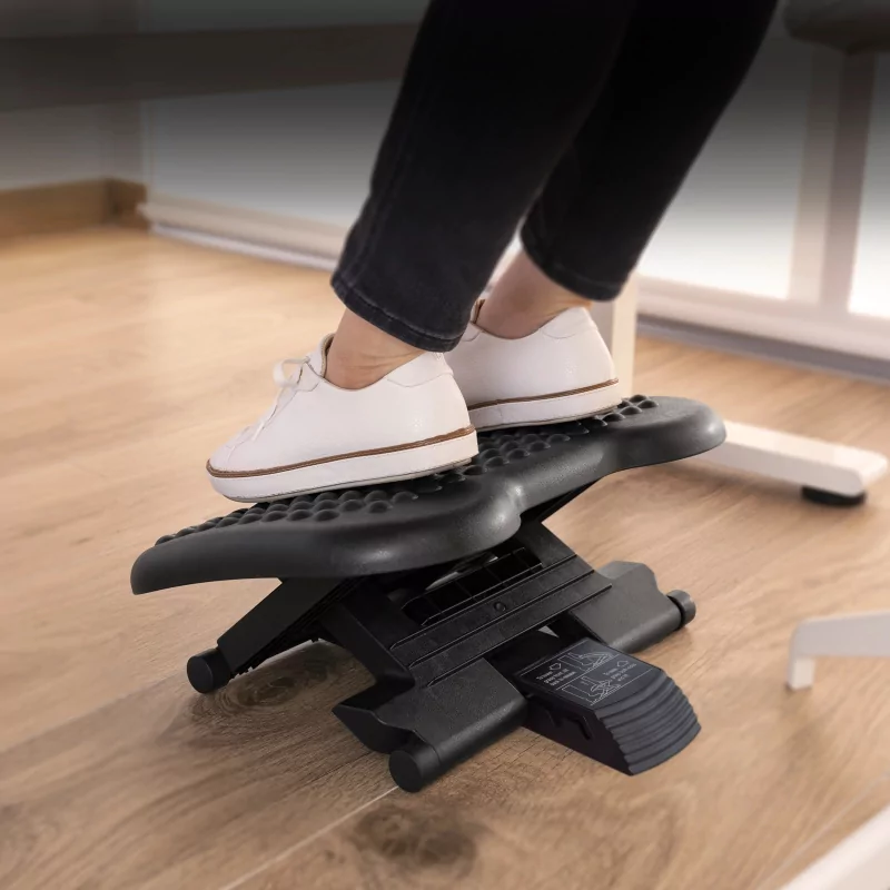 Kontrolsat - TooQ Footrest - Adjustable - Black - TQFR0603-B