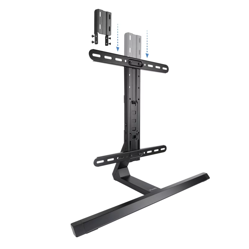 Kontrolsat - TooQ Table Stand - For Screens - 32" / 65" - Black - DB3265F-B