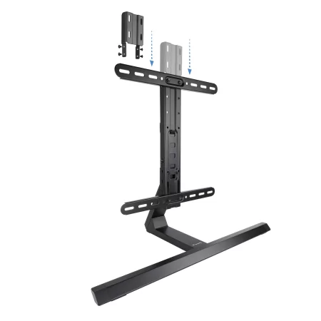 Kontrolsat - TooQ Table Stand - For Screens - 32" / 65" - Black - DB3265F-B