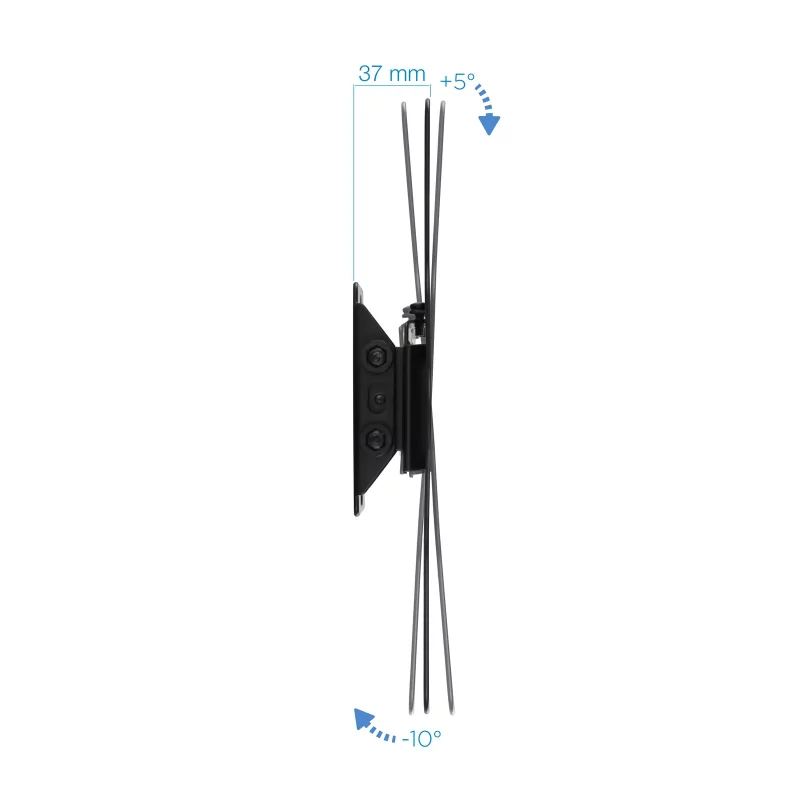 Kontrolsat - TooQ Wall Mount - For Screens - 23" / 42" - Black - LP1342T-B